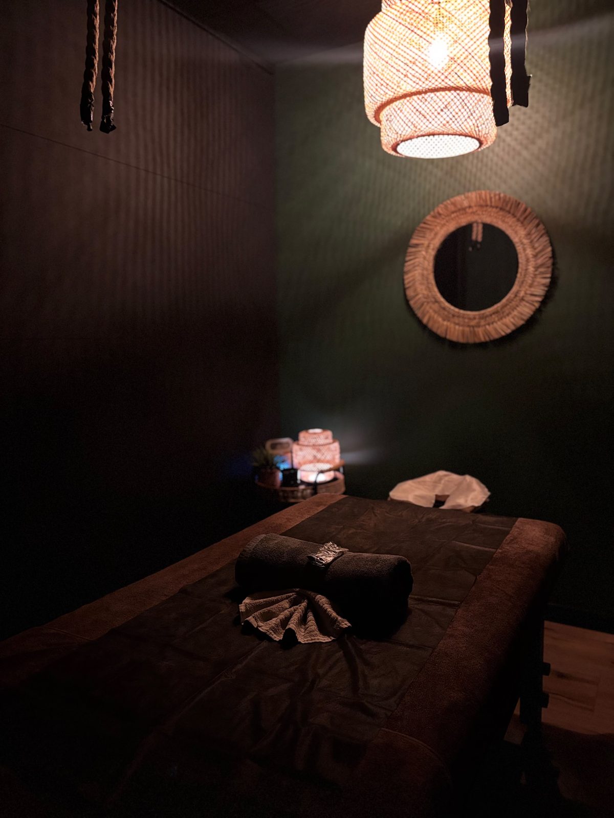 Wnętrze gabinetu Bali & Thai Massage Pruszcz Gdański