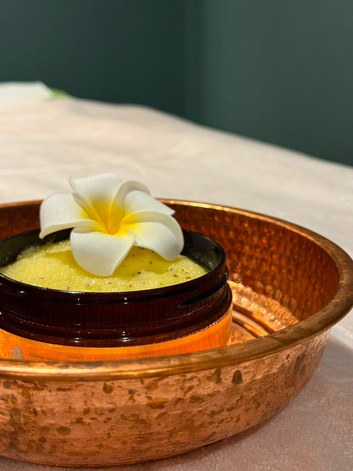 Rytuał powitania w salonie Bali & Thai Massage Gdańsk Garnizon